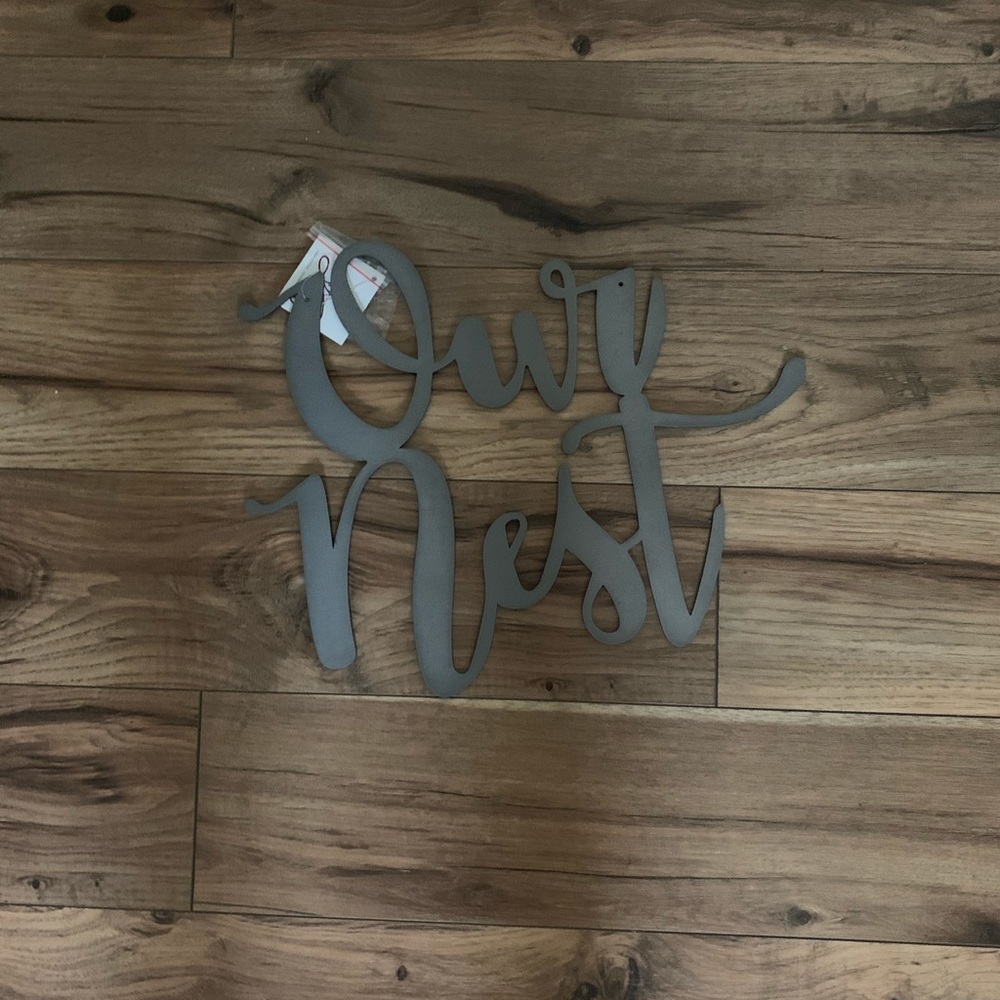 “Our Nest” sign by primitives by Kathy